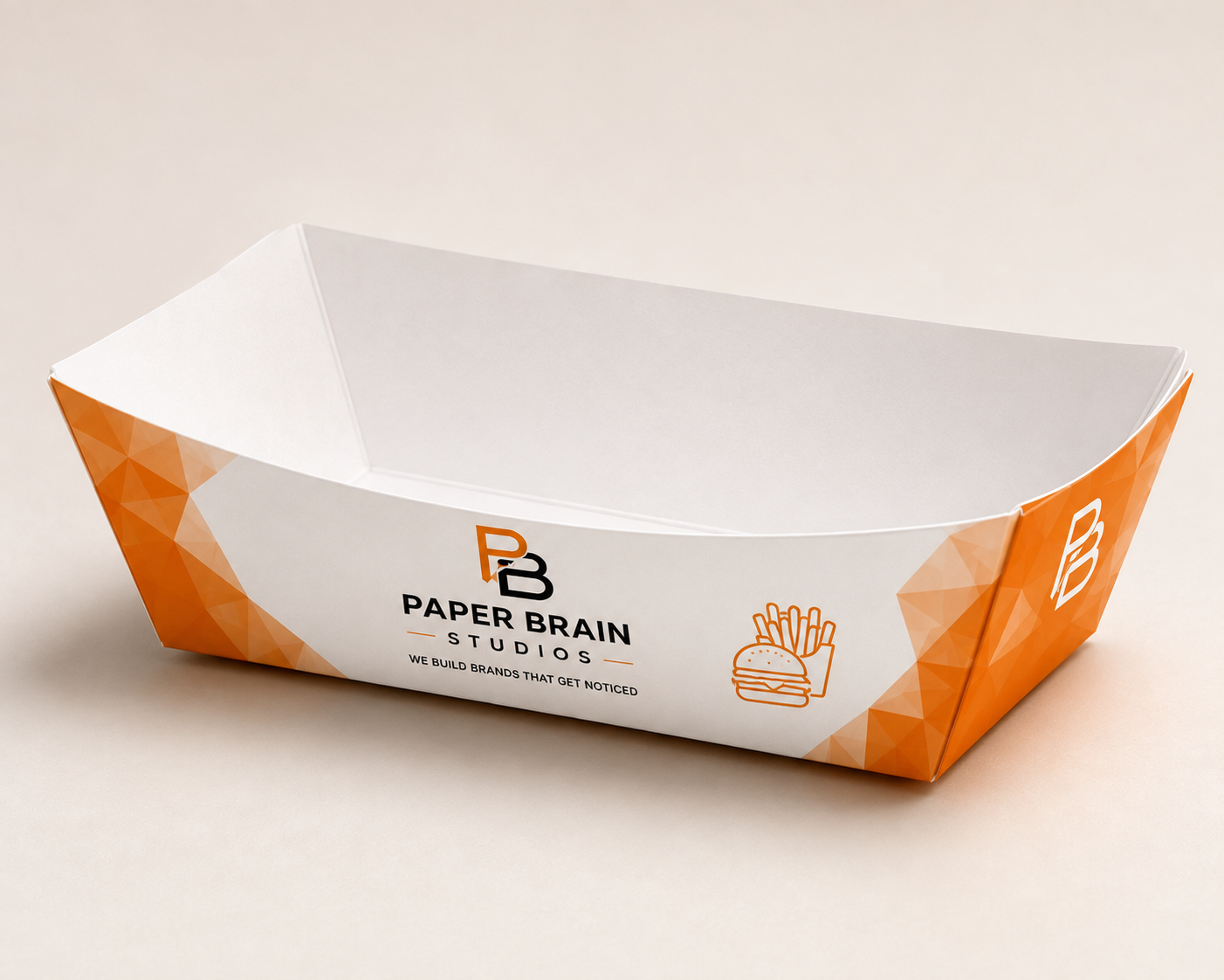 Paper Brain Studios Food Paper Tray
