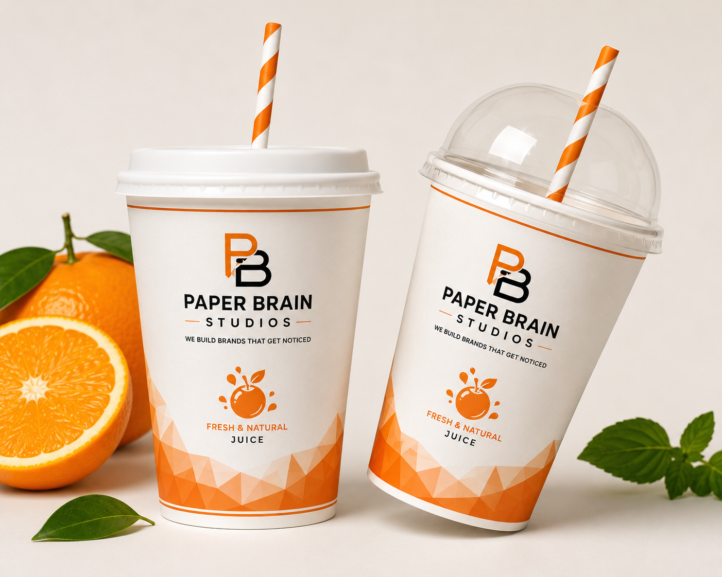 Paper Brain Studios Juice Cups